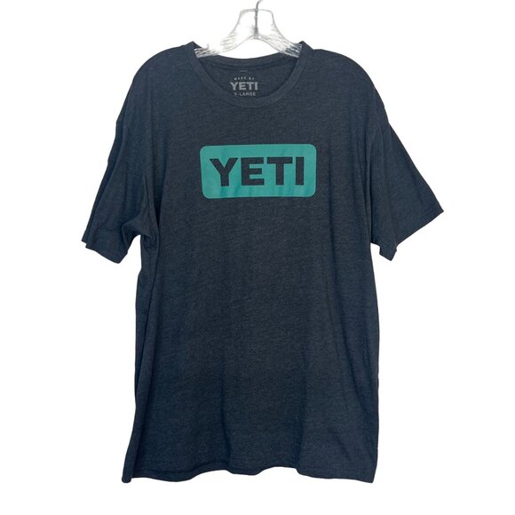 Yeti Dark Gray Short Sleeve Tee - Picture 1 of 5